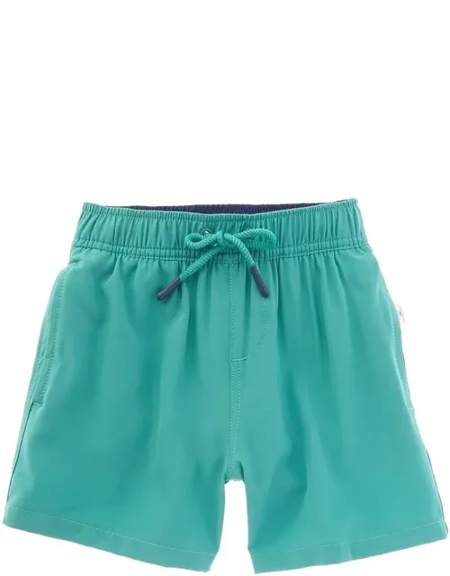 Performance Stretch Lined Volley Swim Shorts