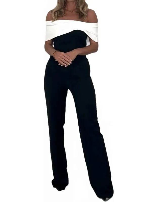 Off-shoulder Jumpsuit