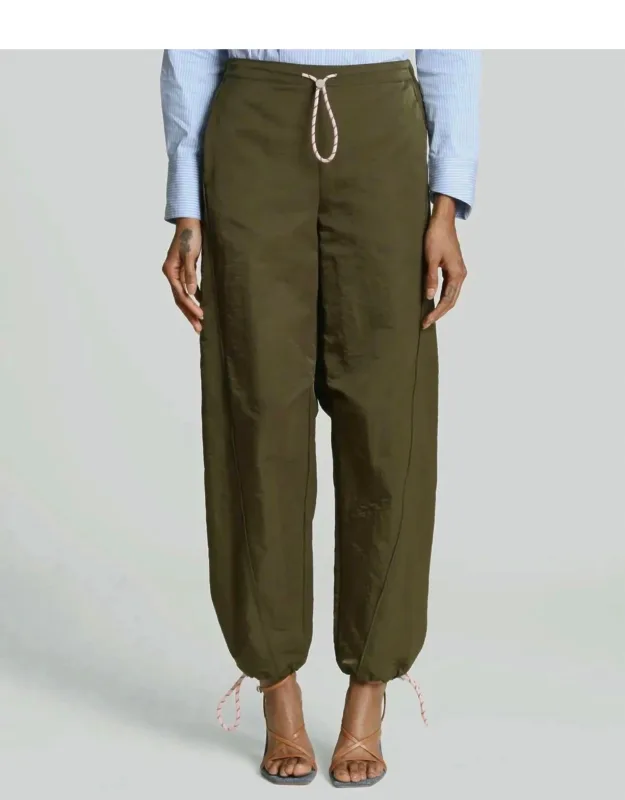 Drawcord Barrel Leg Joggers