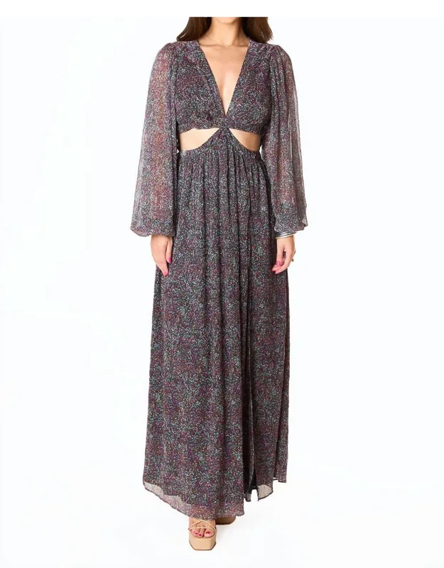 Yvonne Long Sleeve Maxi Dress