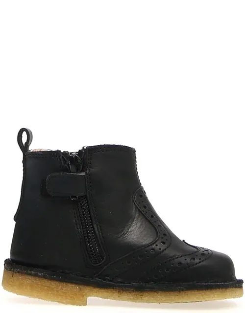 Leather Bootie