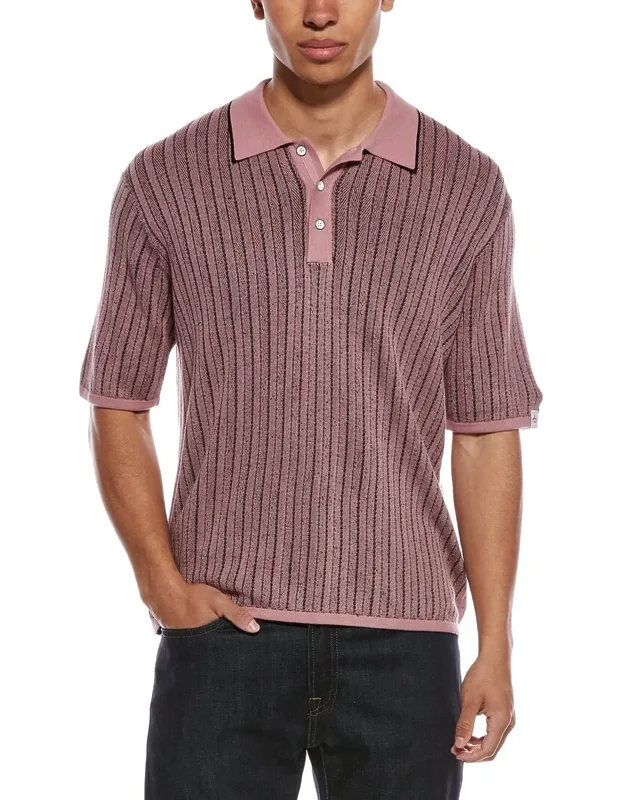 Harvey Garment Dyed Polo Shirt
