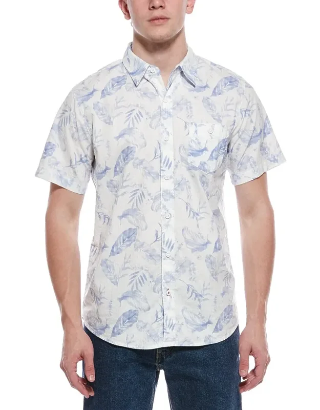 Seersucker Print Shirt