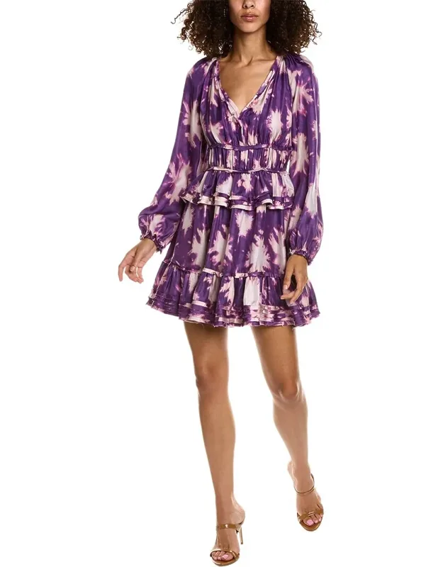 Emery Silk Mini Dress