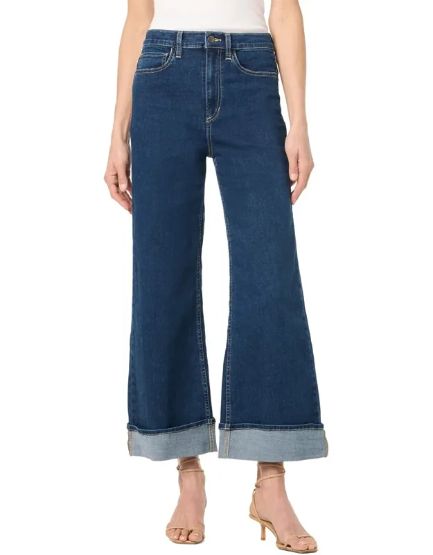 Wide Leg Ankle Jeans