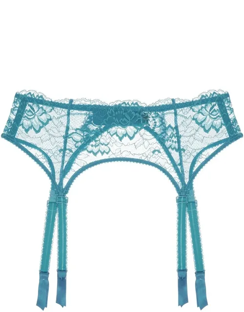 Isabel Suspender Belt Thong