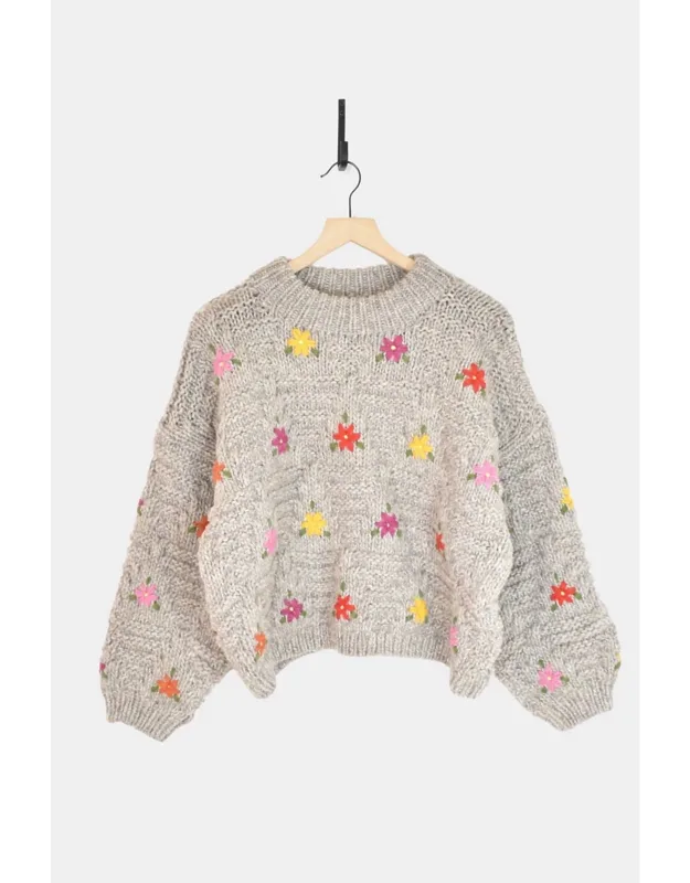Wool Hand Knit Pullover