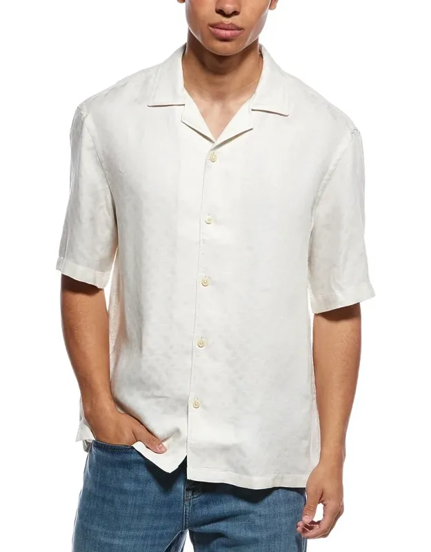 Linen-blend Shirt