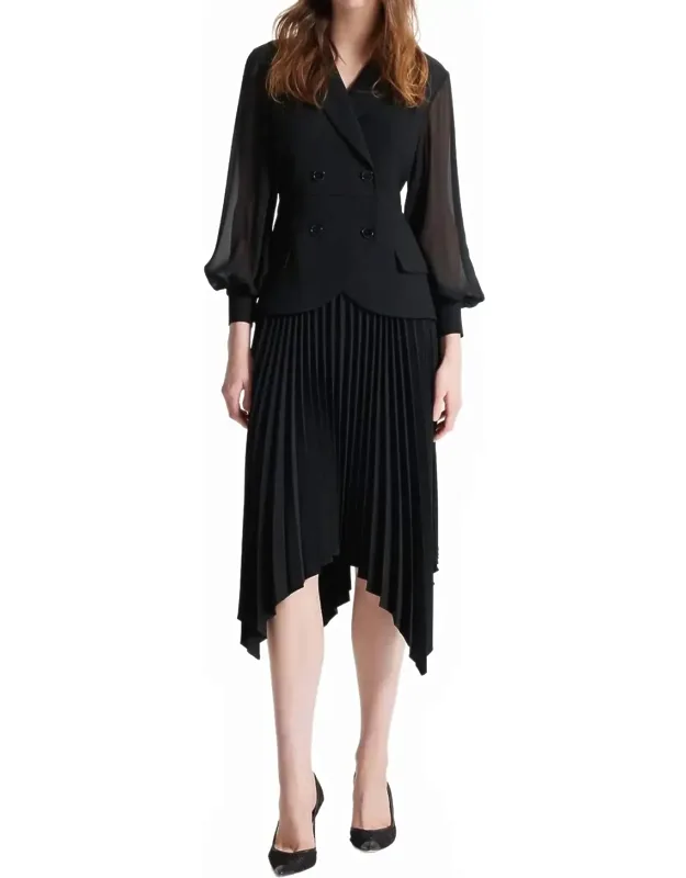 Pleated Dress