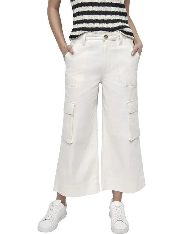 High Rise Wide Leg Stretch Jeans