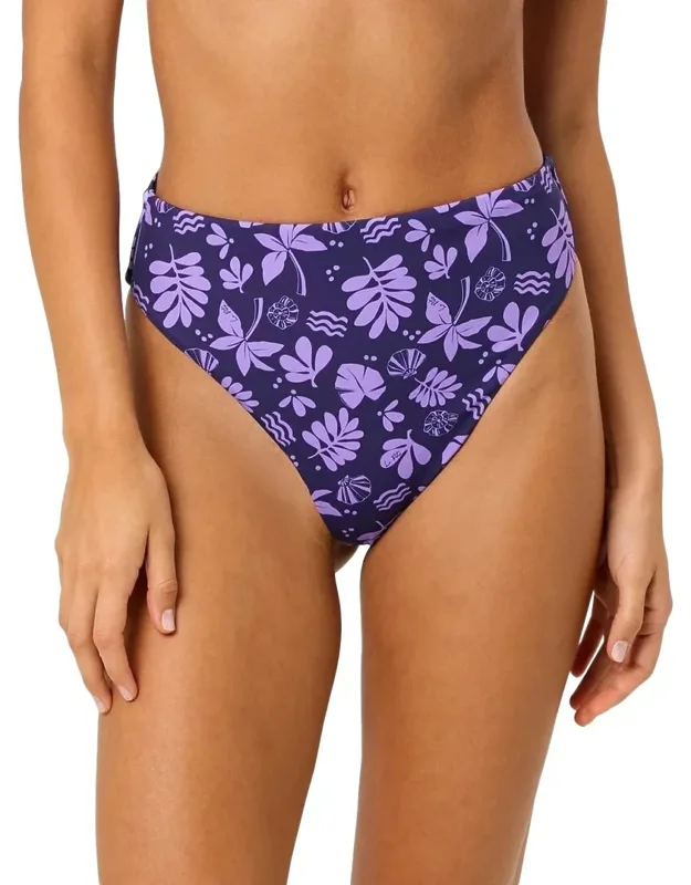 Monica High-waisted Cheeky Bikini Bottom