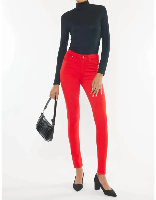 High Rise Skinny Jeans