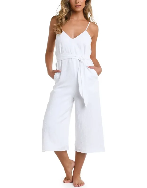 Seaside V-neck Jumpsuit