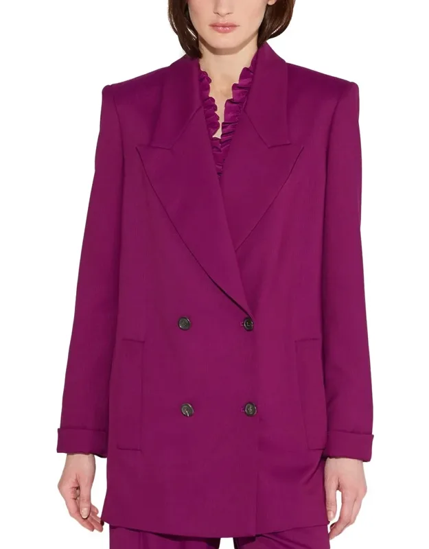 Wool-blend Blazer