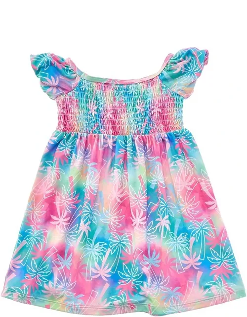 Tropical Palms Dress