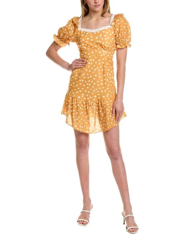 Polka Dot Mini Dress