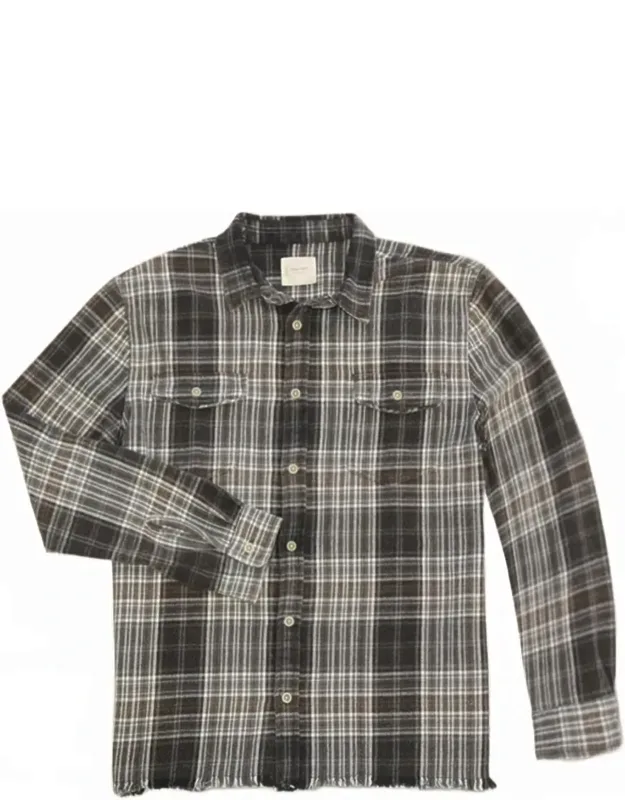 Long Sleeve Plaid Shirt