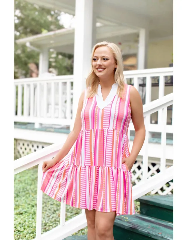 Striped Mini Dress