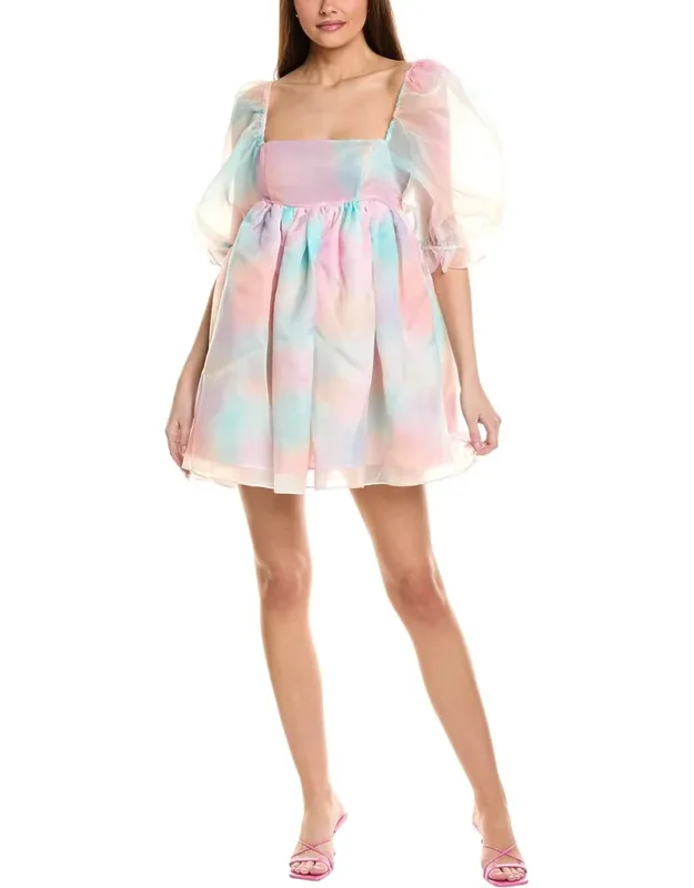 Organza Mini Dress