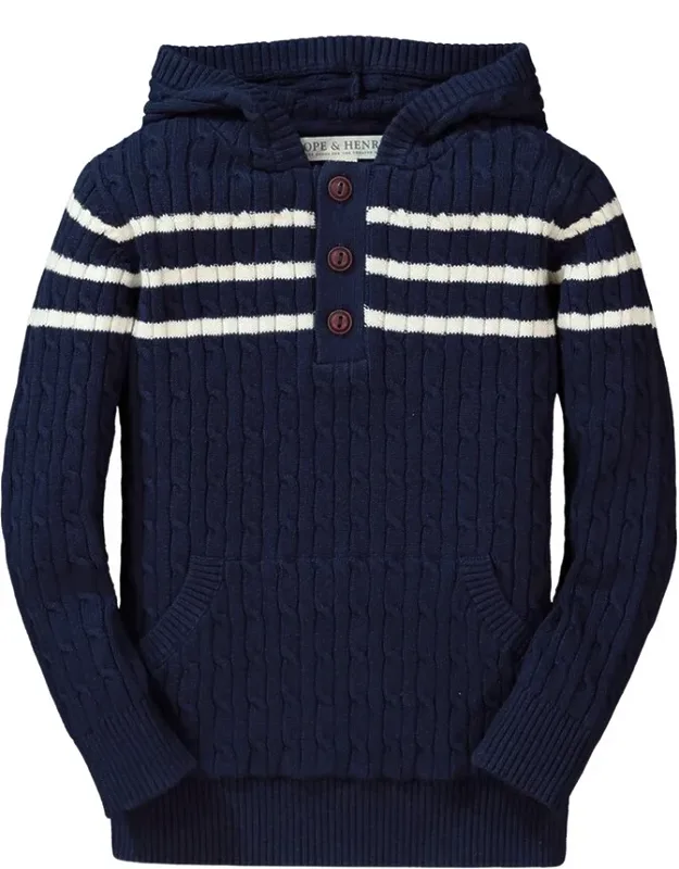 Hooded Pullover Sweater