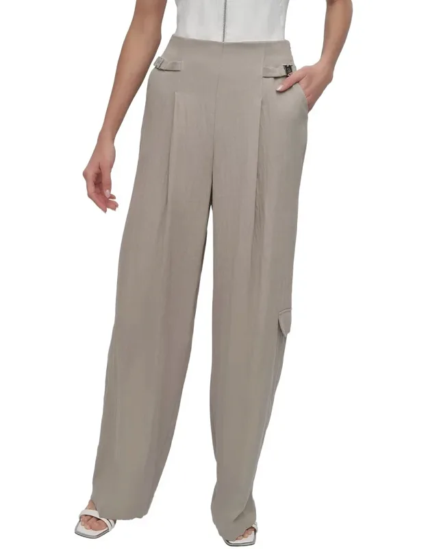 Weathered Twill Cargo Pants