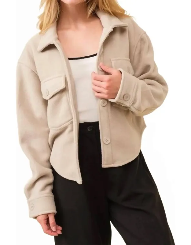 Fleece Pocket Jacket