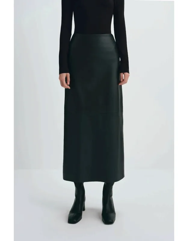 Leather Skirt