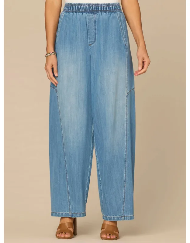 Relaxed Straight Leg Glider Jeans