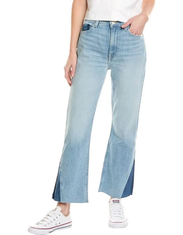 High-rise Crop Bootcut Jeans