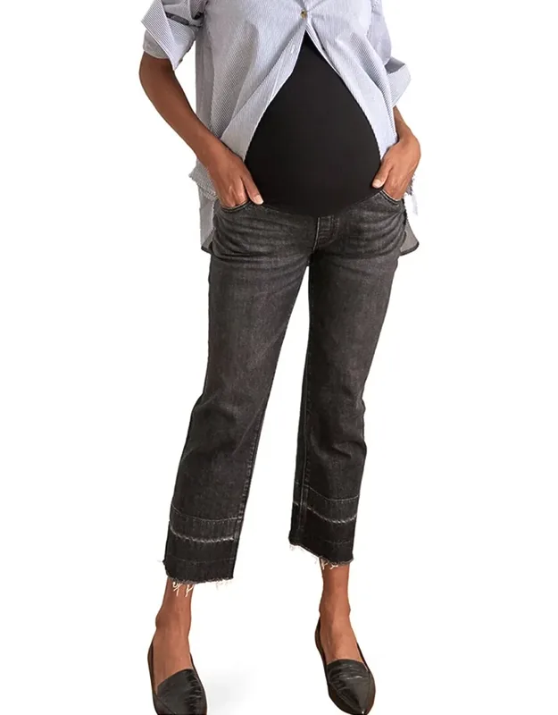 Over The Bump Straight Maternity Jeans