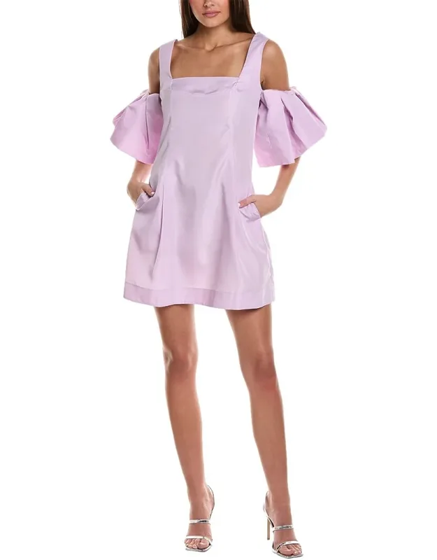 Taffeta Mini Dress