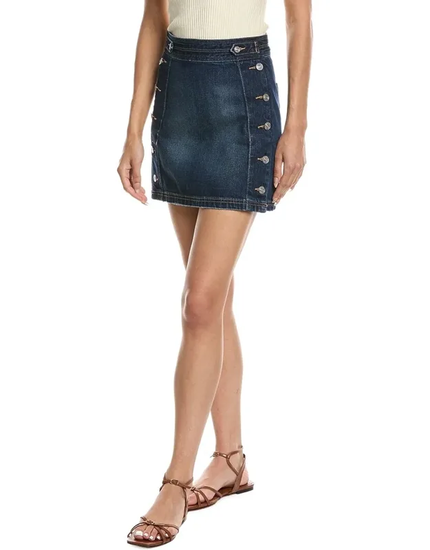 Denim Mini Skirt