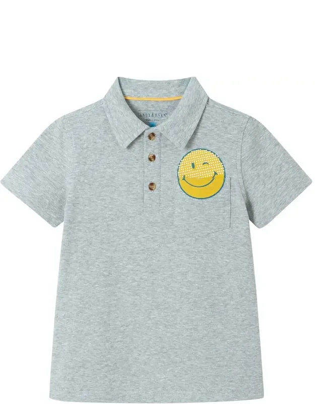 Smile Pocket Polo Shirt