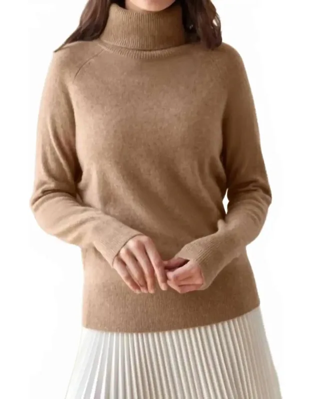 Cashmere Essential Turtleneck Sweater
