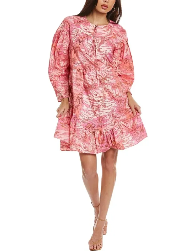 Tiered Mini Dress