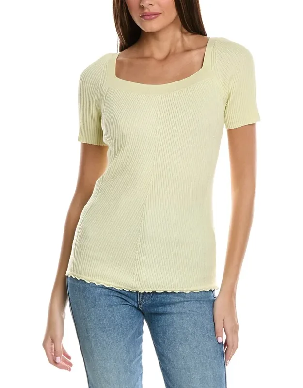 Ribbed Wool-blend Sweater