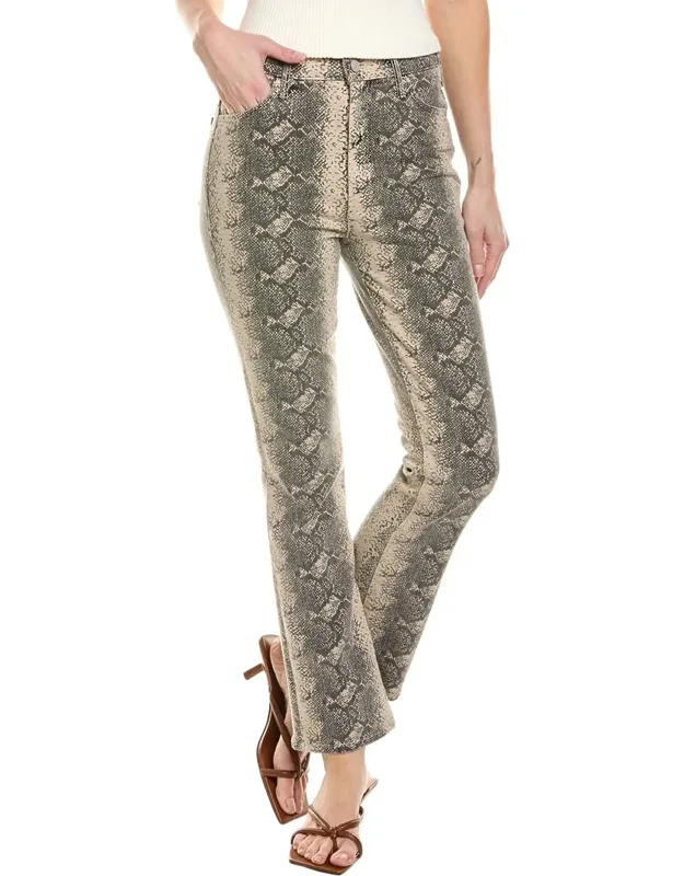 The Hustler Flood Boa Babe Flare Jeans