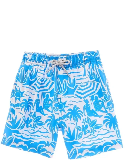 4 Way Stretch Volley Swim Shorts