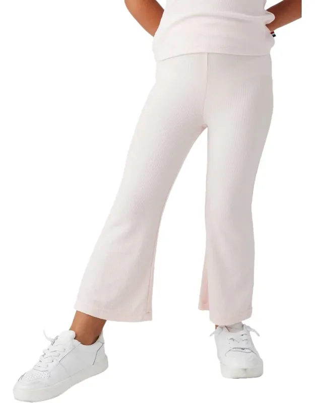 Rib Flare Pants