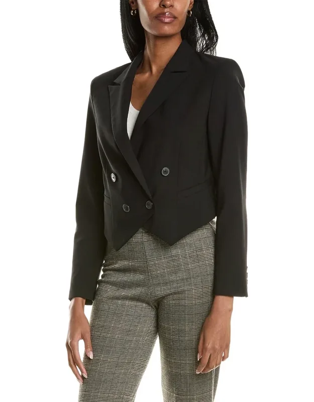 Wool-blend Blazer