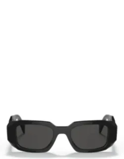 Geometric Rectangular Acetate Sunglasses