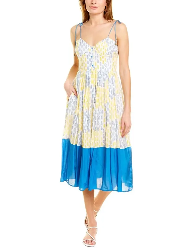 Shanto Bustier Midi Dress