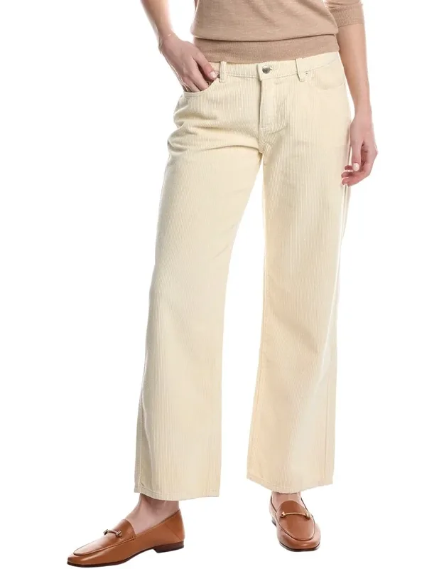 Corduroy Straight Pants