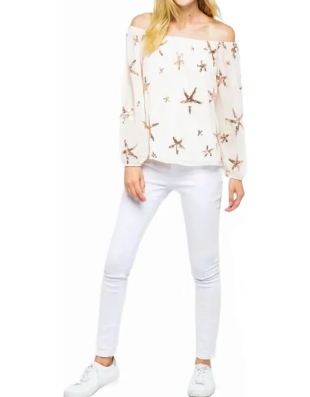 Stargaze Off The Shoulder Top