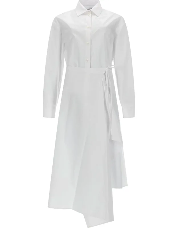 Dress With Wrap Skirt
