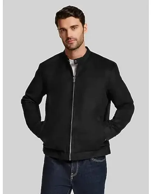 Modern Fit Moto Suede Jacket