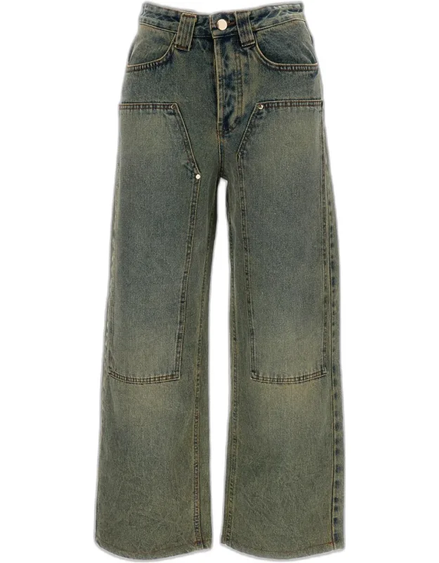Denim Carpenter Pants