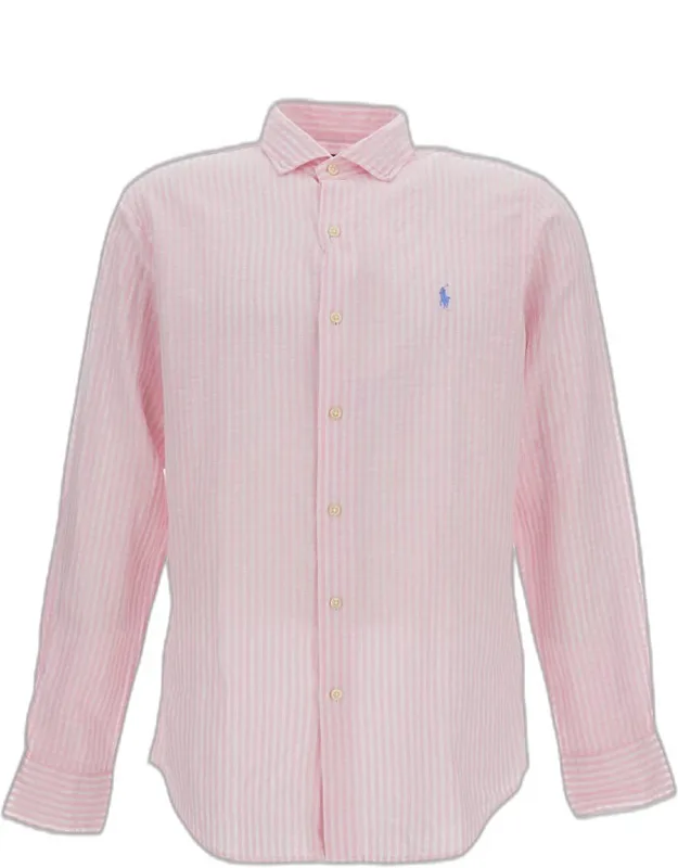 Striped Seersucker Shirt