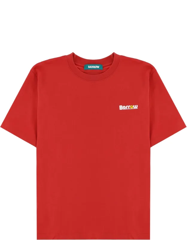 T-shirt With Logo And Print