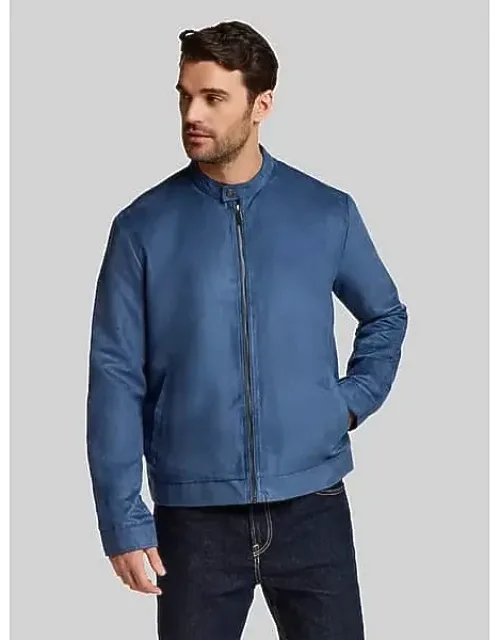 Modern Fit Moto Suede Jacket